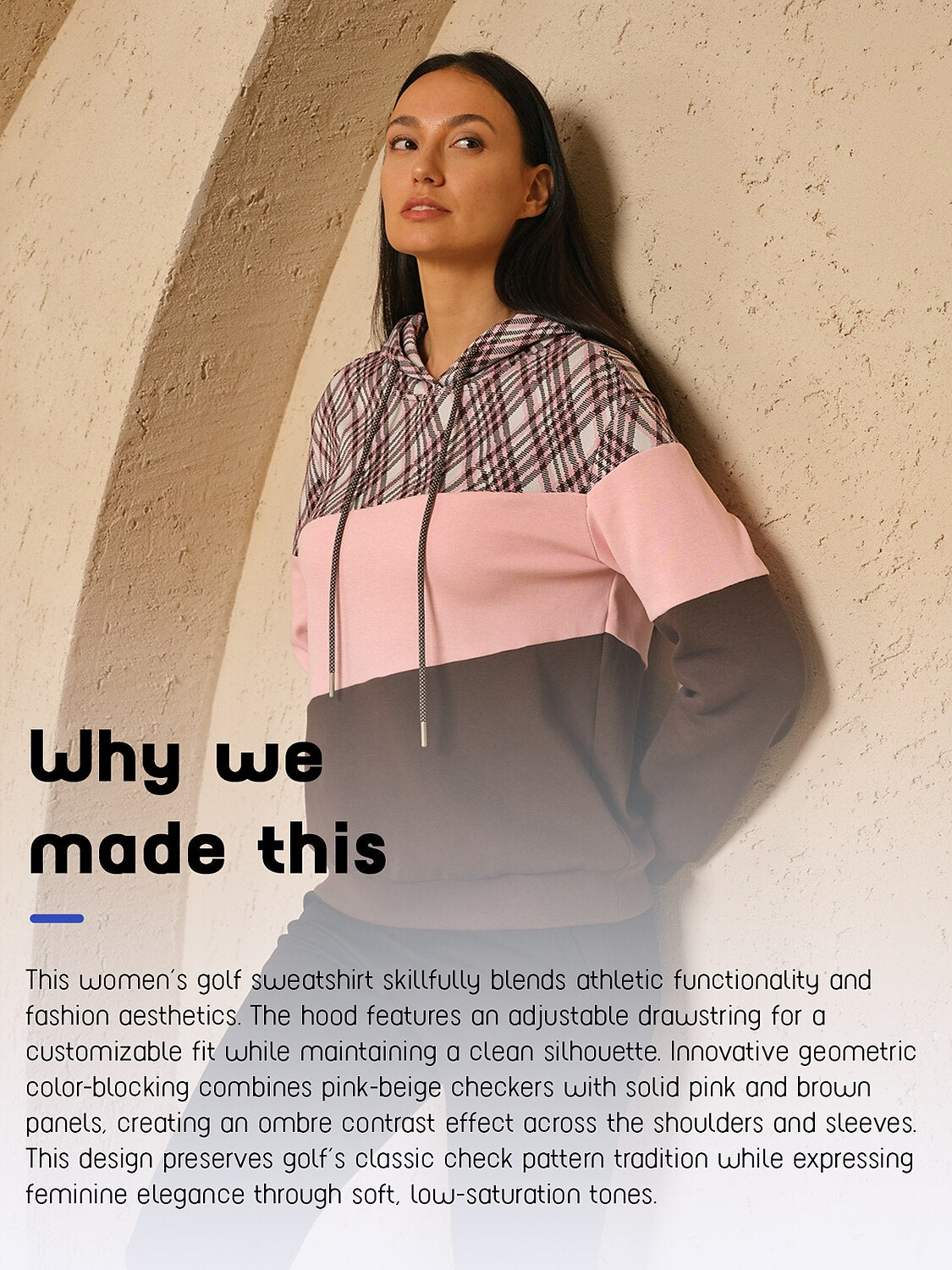 More Than Basic Colorblock Golf Hoodie