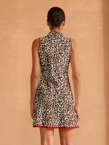 Wildlife Party Ruffle 35.5 Inch Dress For Golf Pickleball & Tennis