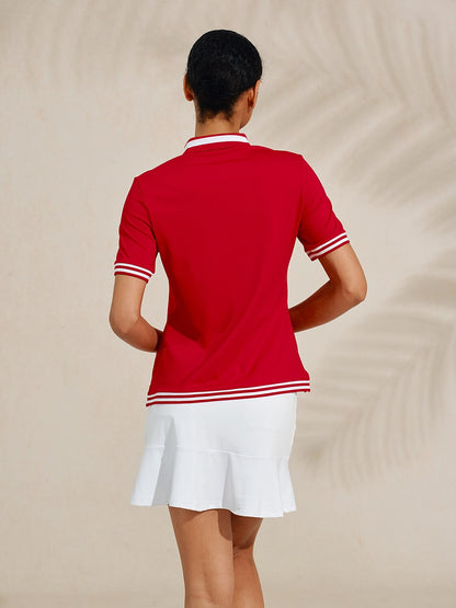 Navycore Short Sleeve Polo Top UPF50+