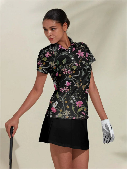 Botanical Energy Polo Top UPF50+