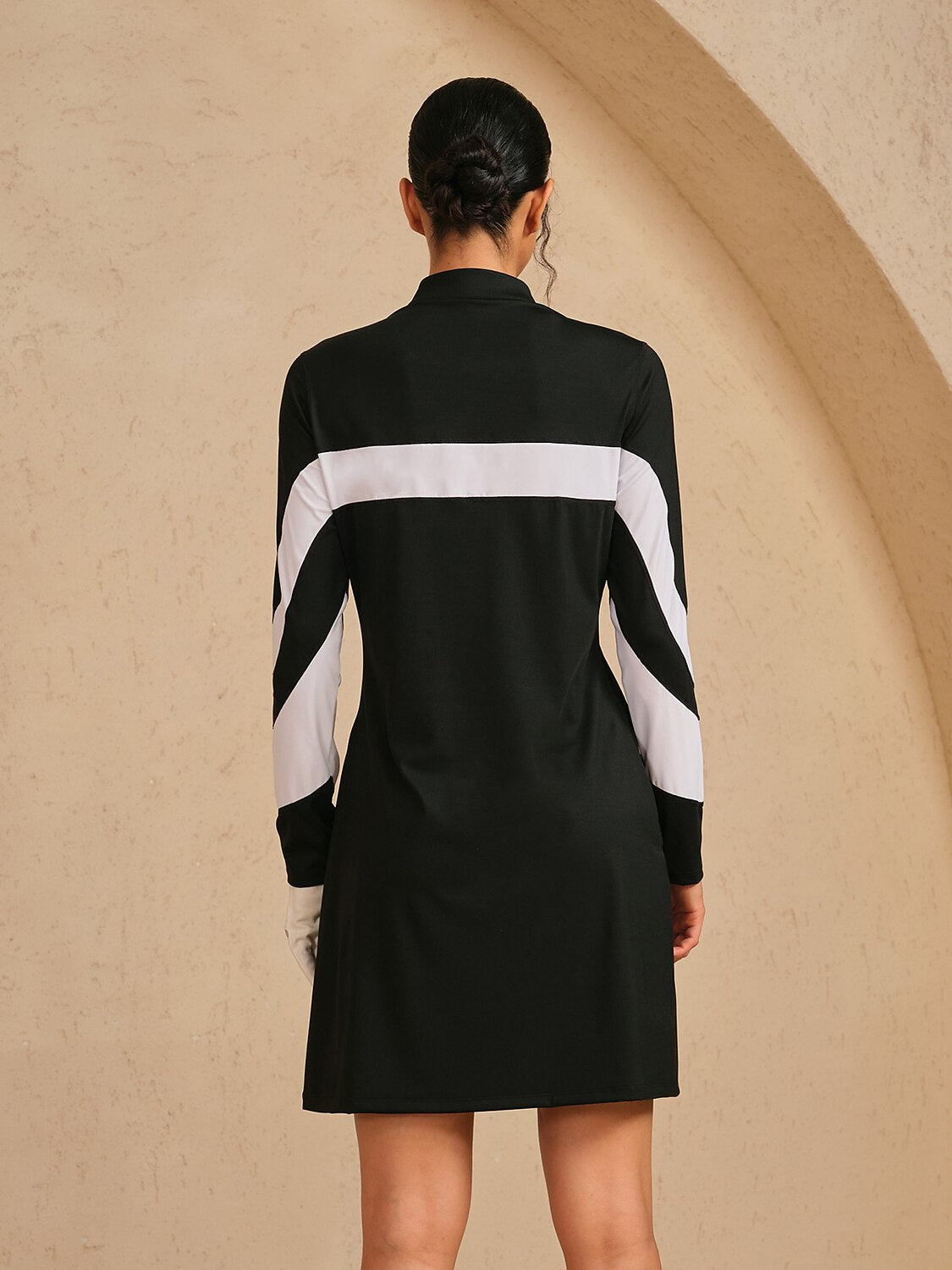 More Than Basic Color Block 36.5 Inch Dress UPF50+