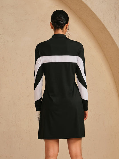 More Than Basic Color Block 36.5 Inch Dress UPF50+