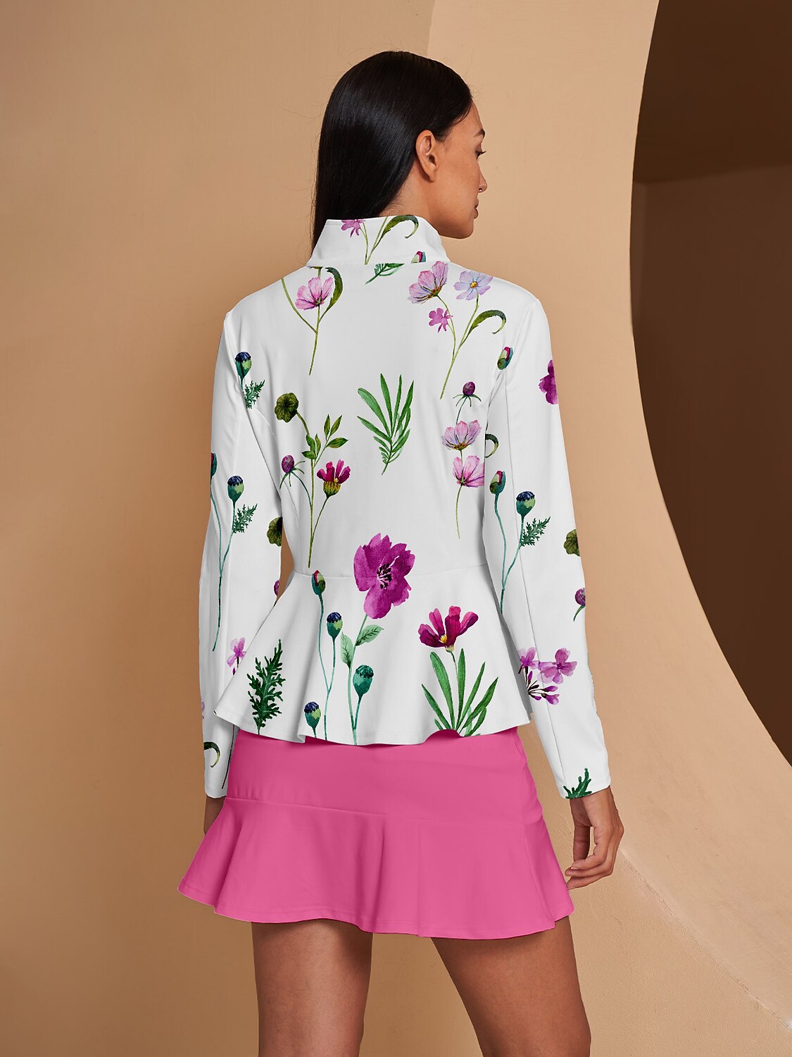 Botanic Energy Botanical Energy Ruffle Golf Jacket Sun Protection – Acegolfs