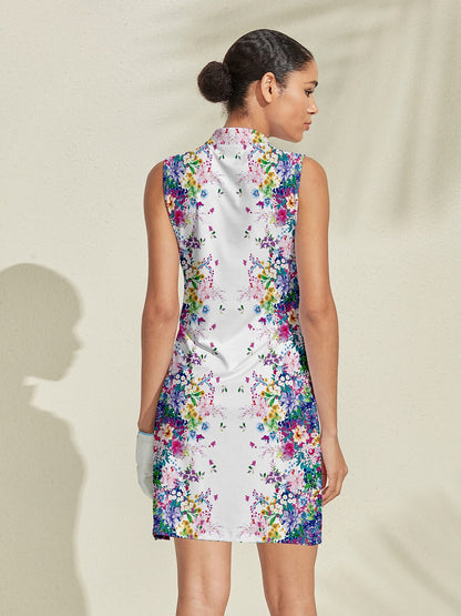 Botanical Energy Sleeveless 36.5 Inch Dress UPF50+