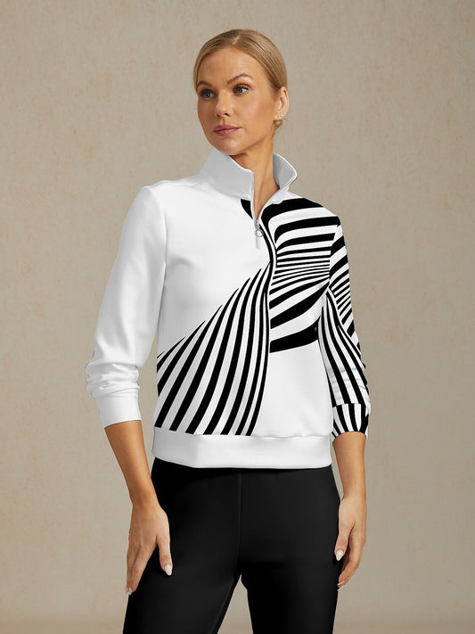 Playful Nautical Golf Sweatshirt