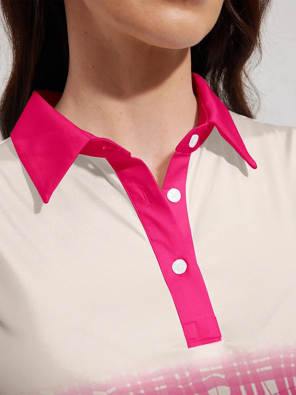 Top polo pas si classique UPF50+