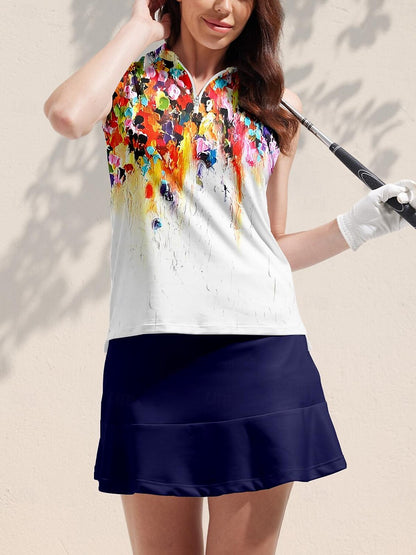 Inked Skins-Golf Shirt Quarterzip UPF50+