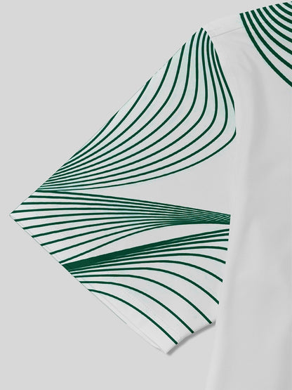 Air Brush Men's Ribbed Collar Polo Top UPF50+