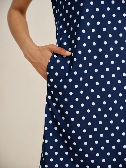 Robe Sans Manches à Volants Col V Hyper-prep 93 cm UPF50+