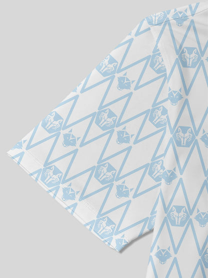 Hyper-prep Men's Ribbed Collar Polo Top UPF50+