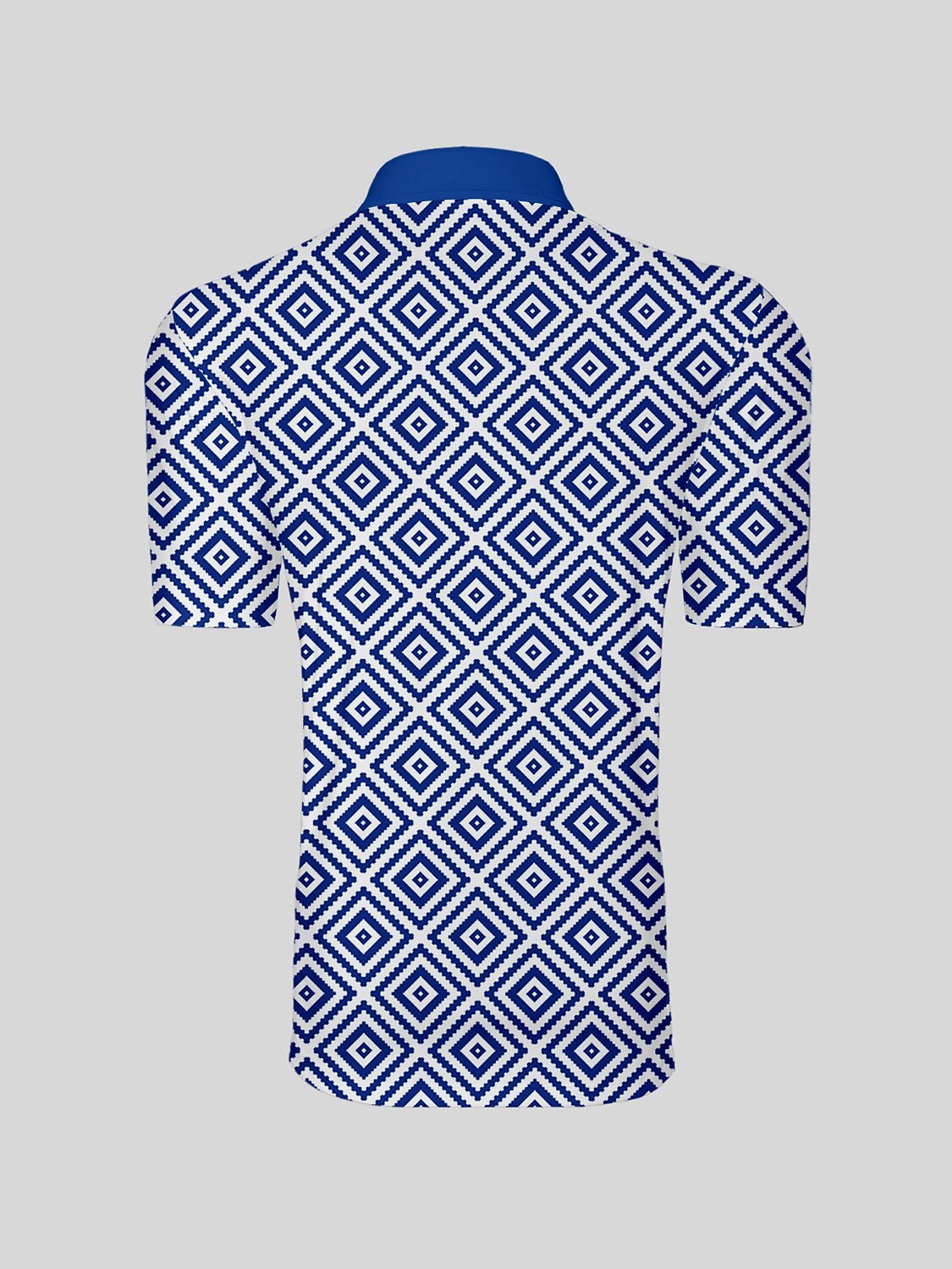 Bold Baroque Polo para Hombre con Cuello Acanalado UPF50+